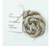Шёлковое мулине Dinky-Dyes S-230 Skinny Latte